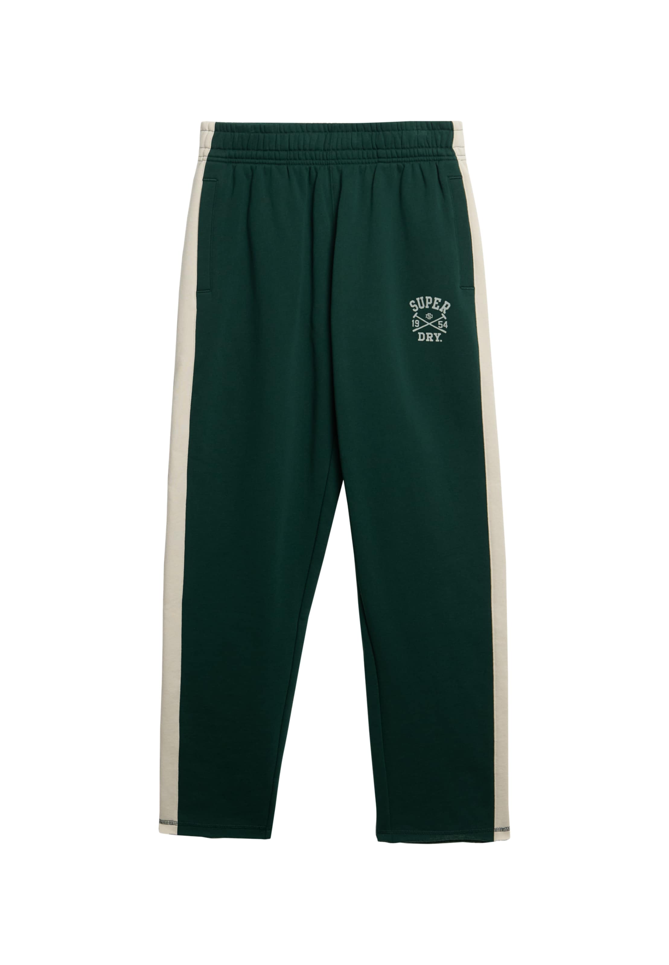 Pantalon 'Athletic Club' Superdry & Co en vert : devant