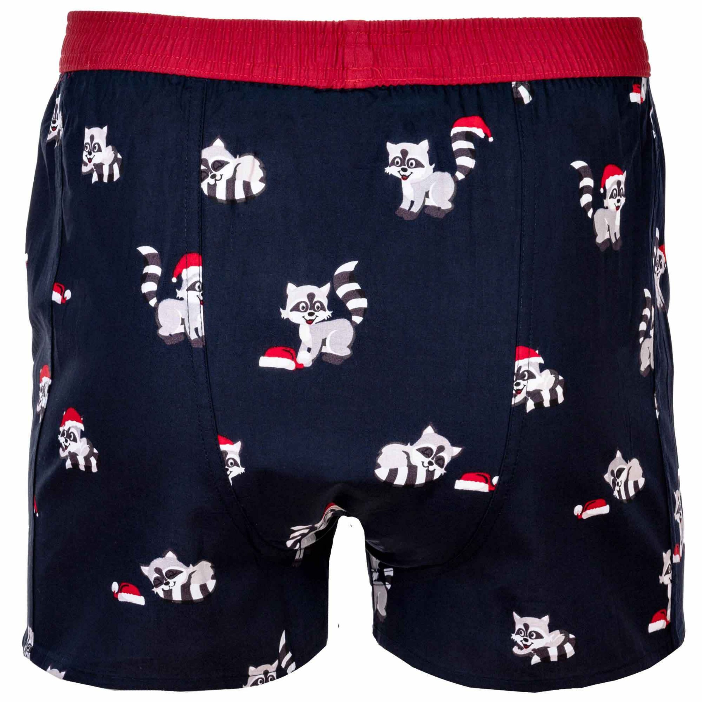 Boxers 'Christmas' Happy Shorts en bleu