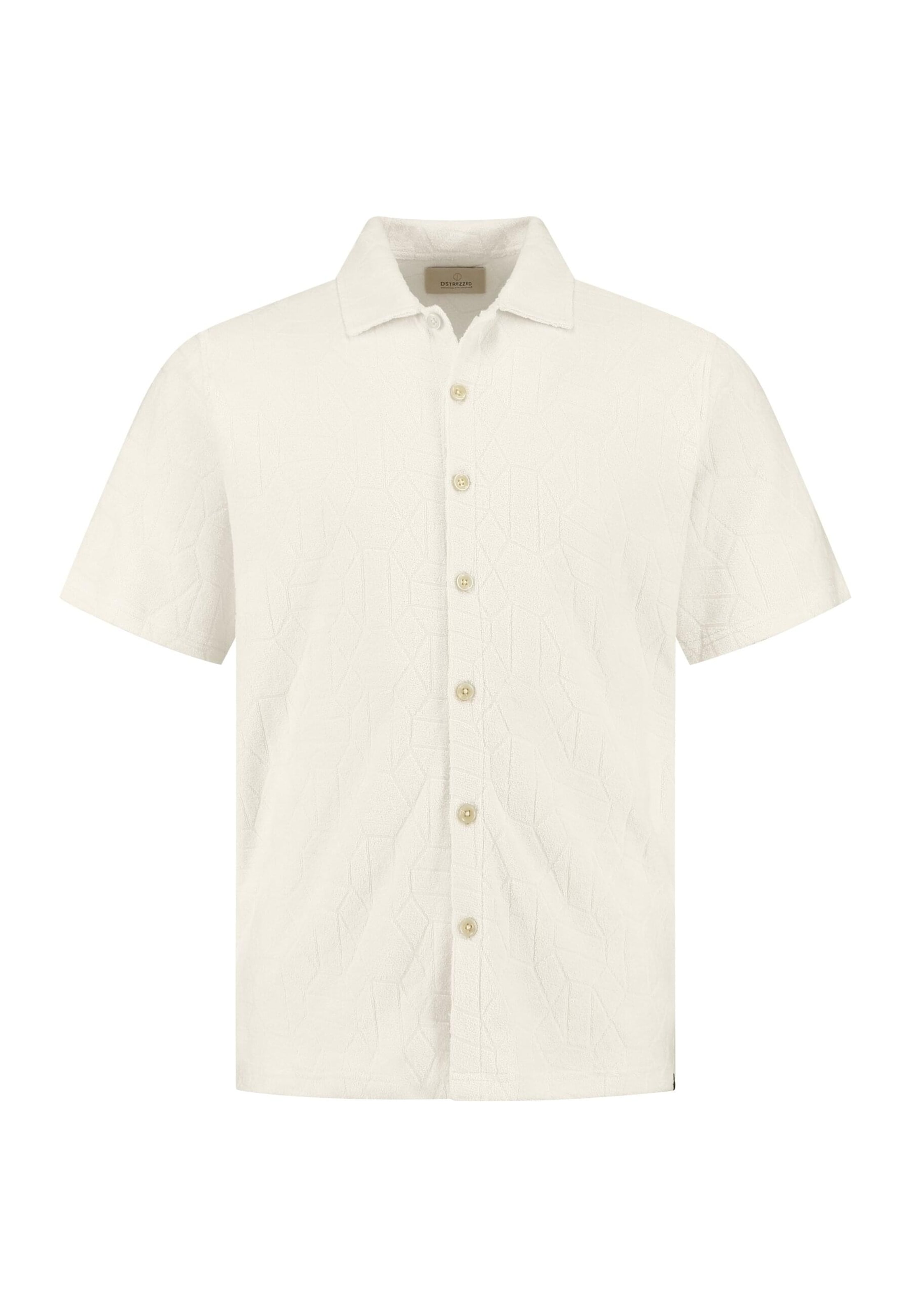 Dstrezzed Comfort Fit Hemd 'Myron' in Weiß: Vorderseite
