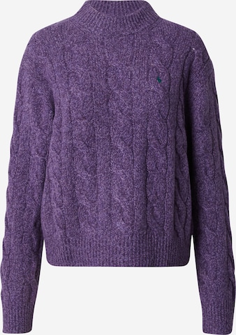 Polo Ralph Lauren Sweater in Purple: front