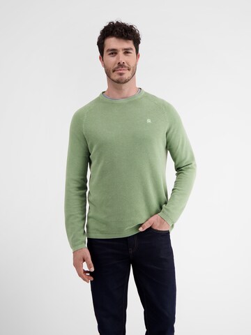 Pull-over LERROS en vert : devant