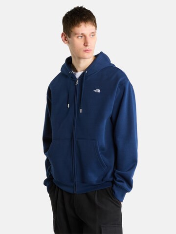 THE NORTH FACE - Sudadera con cremallera 'Essential Simple Dome' en azul: frente