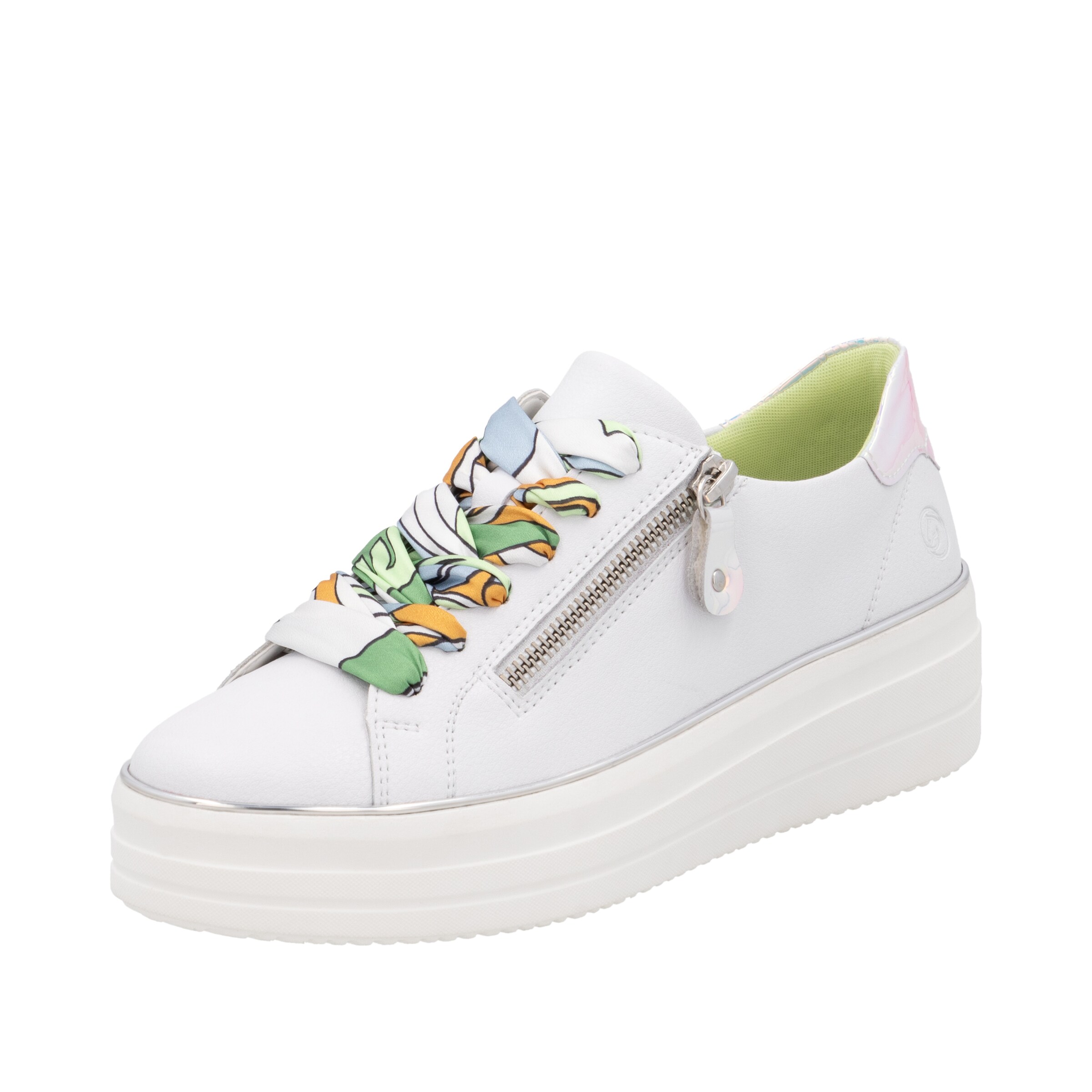 Sneaker bassa di REMONTE in bianco: frontale