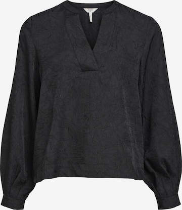 OBJECT Bluza 'Johnson' | črna barva: sprednja stran