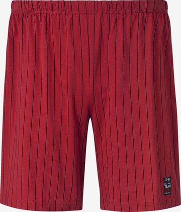 Jan Vanderstorm Pyjamabroek ' Baro ' in Rood: voorkant