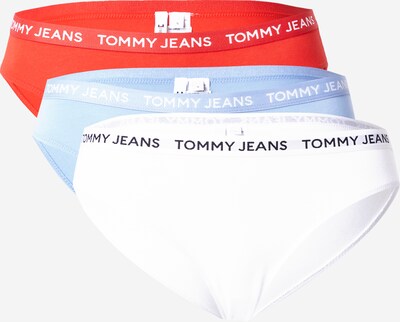 Tommy Jeans Slip i lyseblå / rød / sort / hvid, Produktvisning