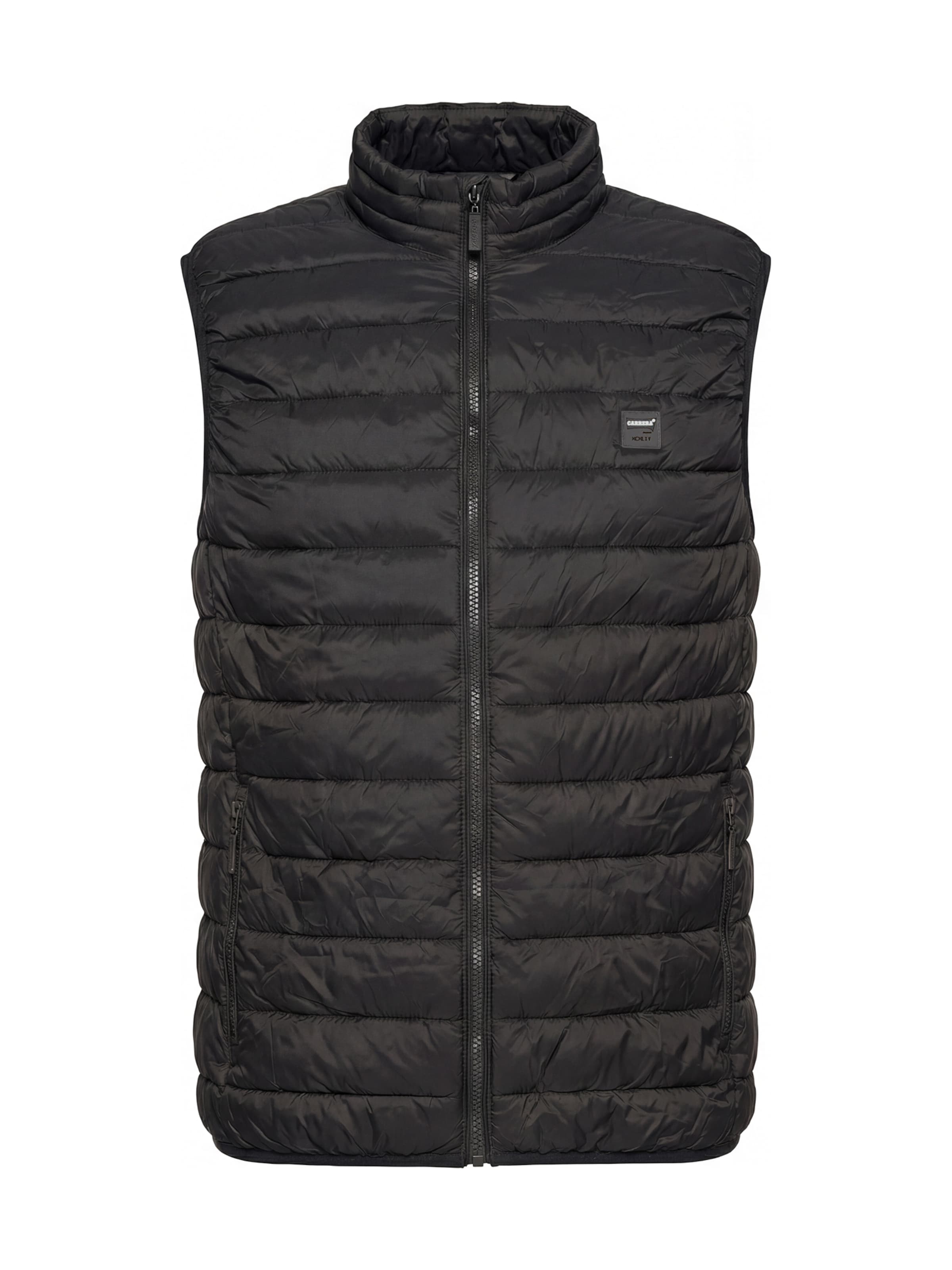 Carrera Jeans Weste‌‌‌‌‌ in Schwarz: Vorderseite