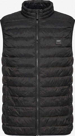 Carrera Jeans Weste in Schwarz: Vorderseite