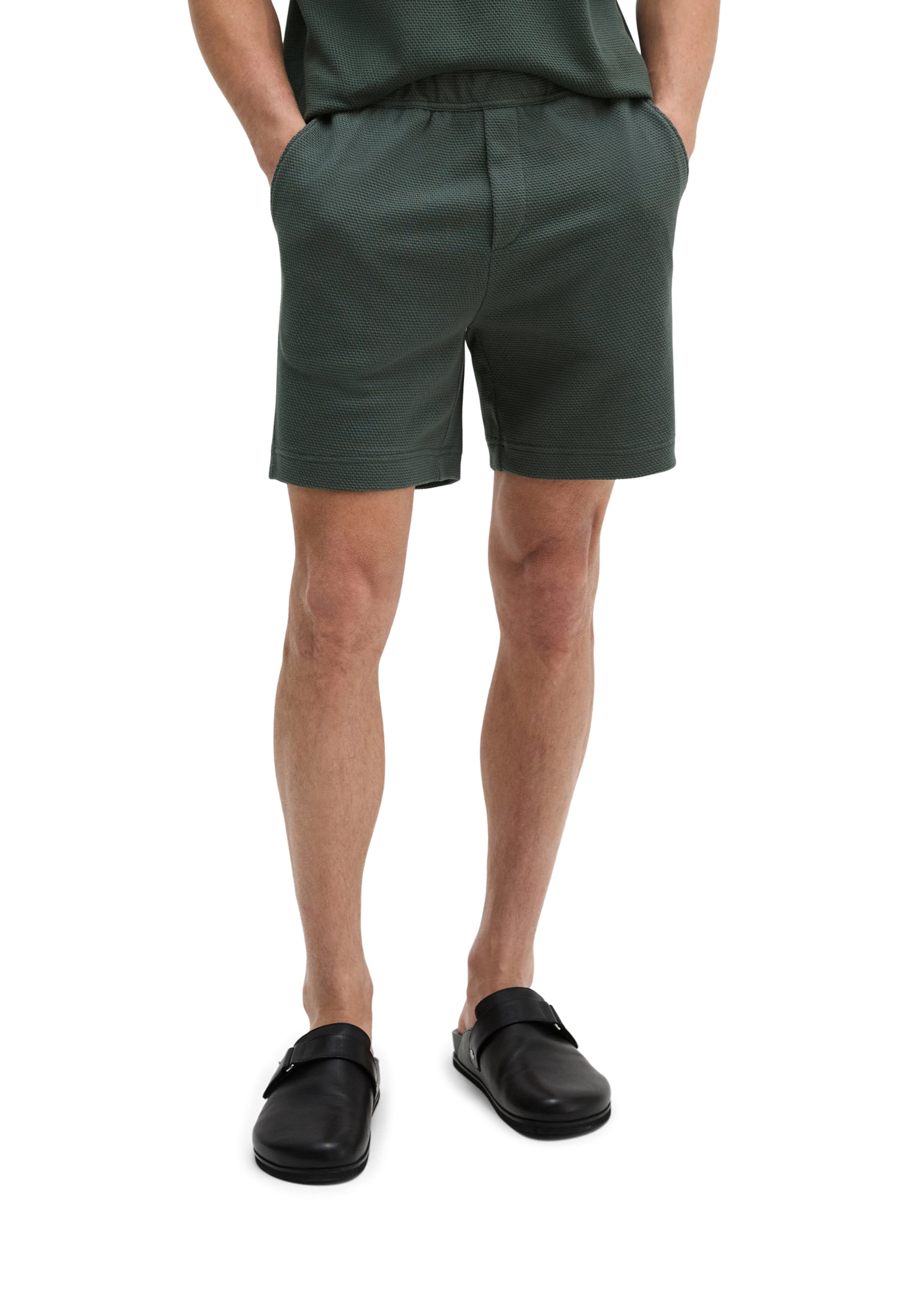 Marc O'Polo Regular Broek in Grijs