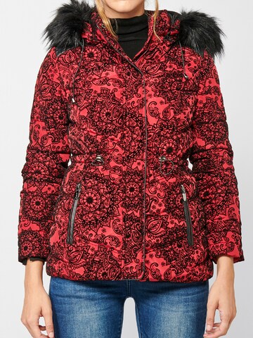 Veste d’hiver KOROSHI en rouge