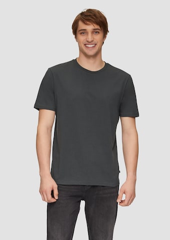 QS Shirt in Grijs: voorkant
