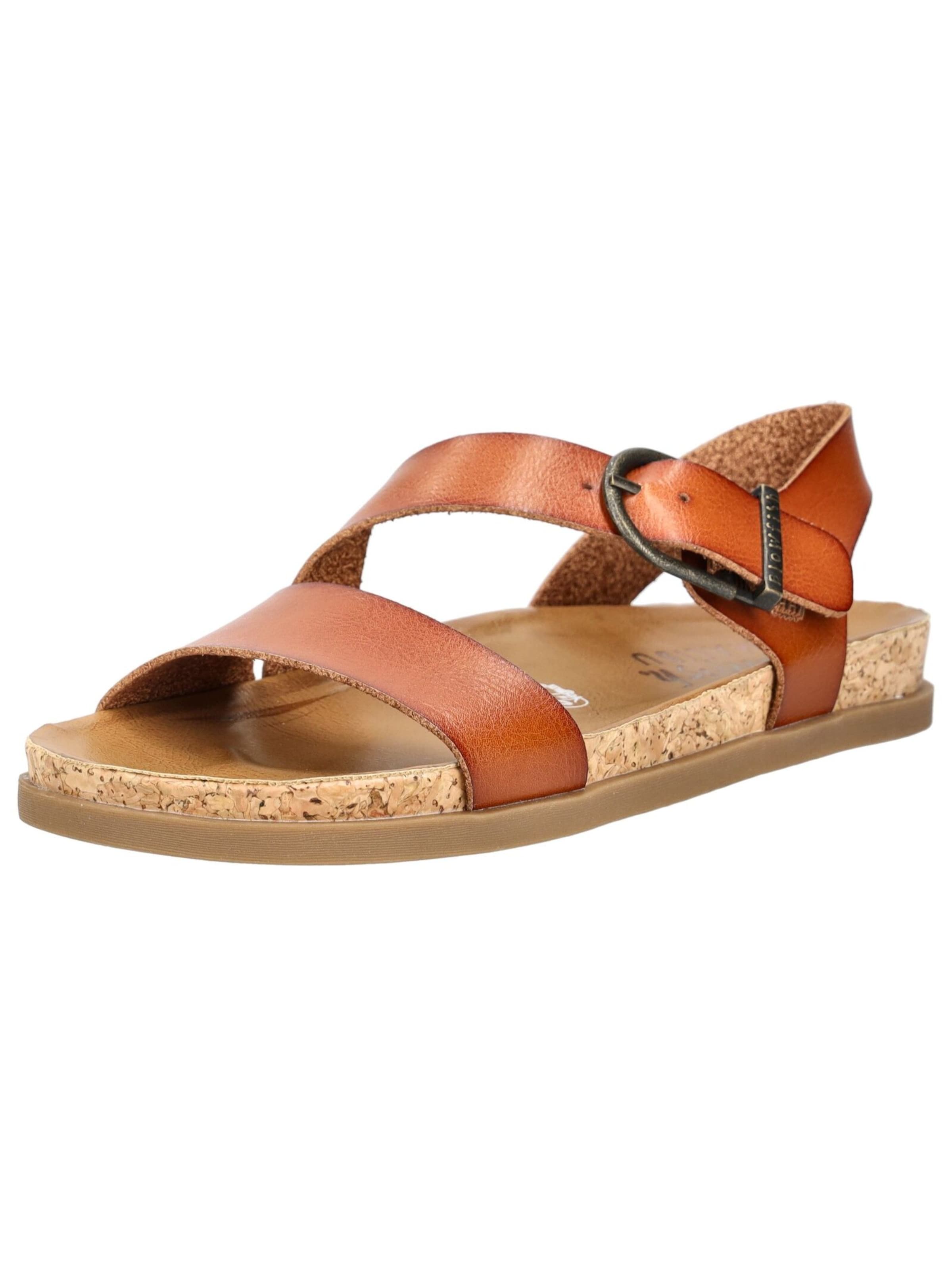 Sandales à lanières Blowfish Malibu en marron : devant