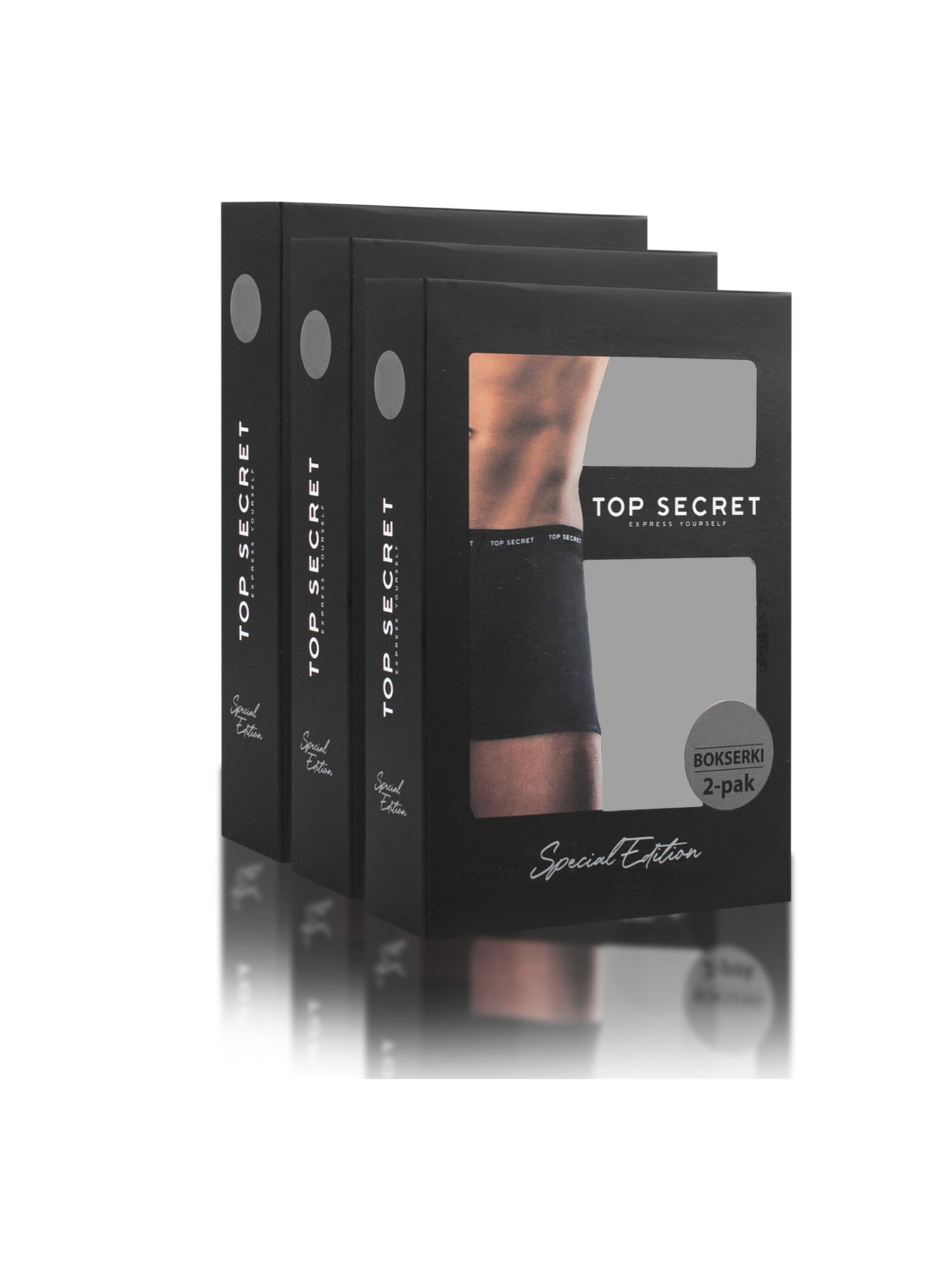 Top Secret Boxershorts in Zwart