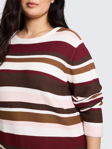 Pull-over Tom Tailor Women + en mélange de couleurs