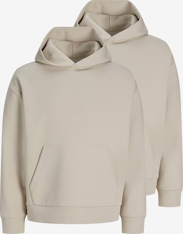 JACK & JONES Sweatshirt 'Barron' in Beige: Vorderseite