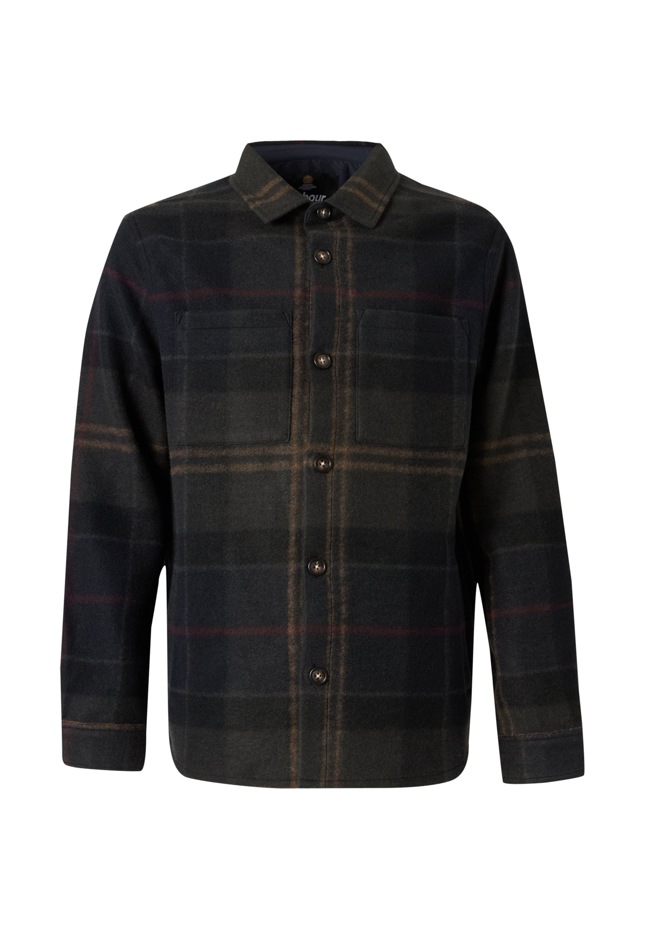 Barbour Kurtka przejściowa 'Woodlane' w kolorze szary: przód