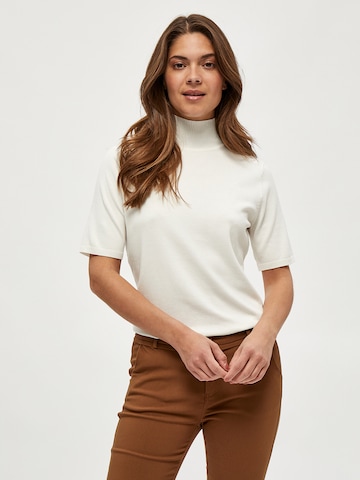 Pullover 'Lima' di minus in bianco: frontale