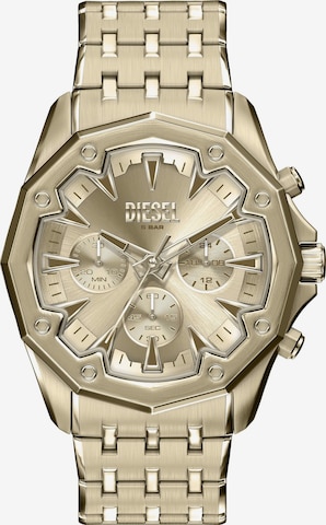 DIESEL Uhr 'STINGER' in Gold: Vorderseite