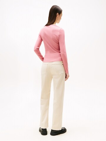 T-shirt 'ESSENTIAL' Tommy Jeans en rose