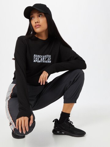 MOROTAI Sweatshirt 'Active Dry' in Schwarz