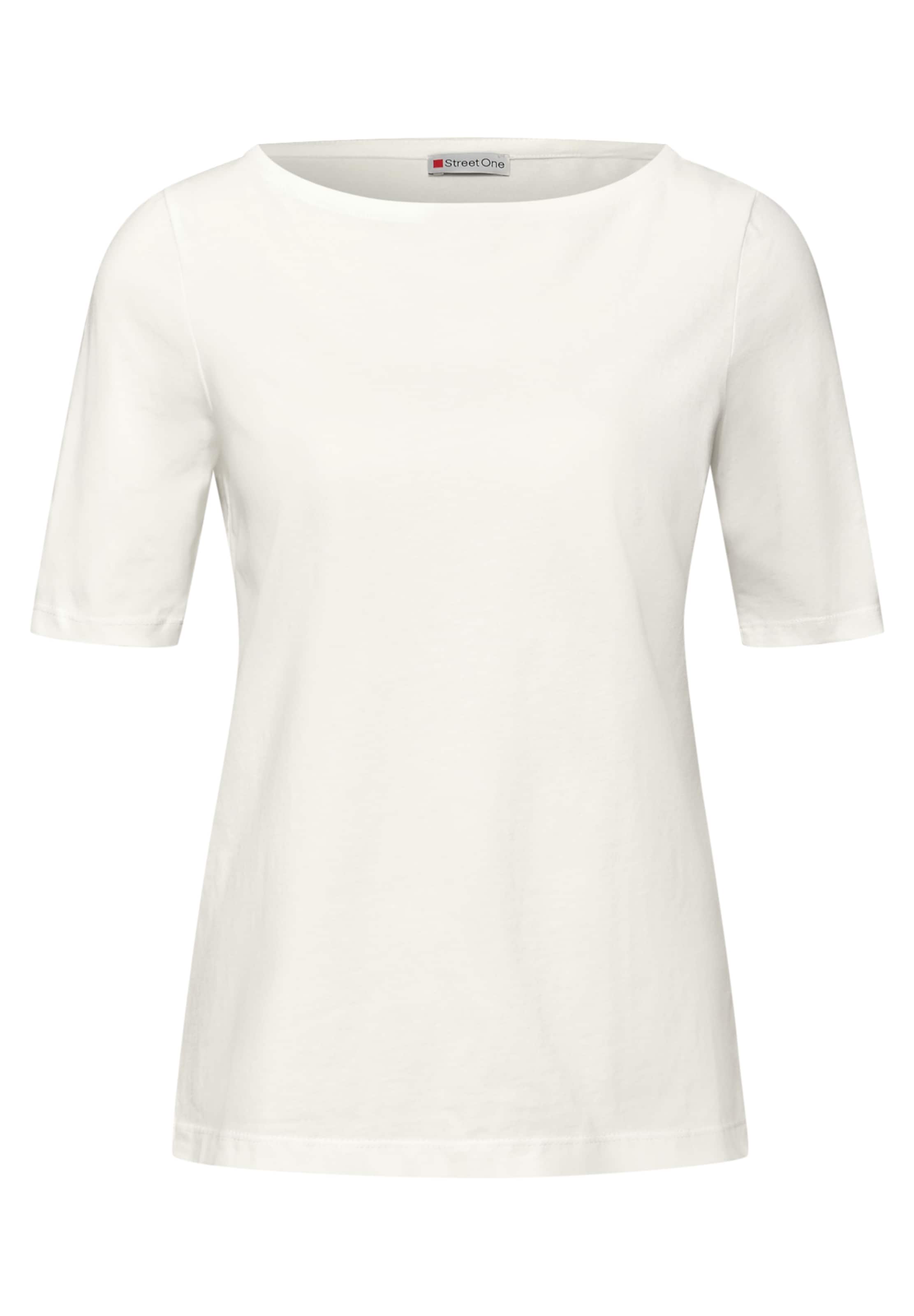 STREET ONE Shirt in White: front