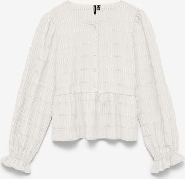 Chemisier 'VMErma' VERO MODA en blanc : devant