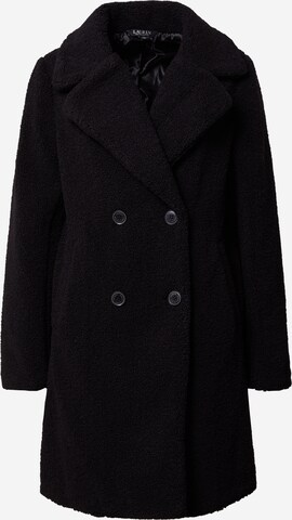 Lauren Ralph Lauren Přechodný kabát – černá: přední strana