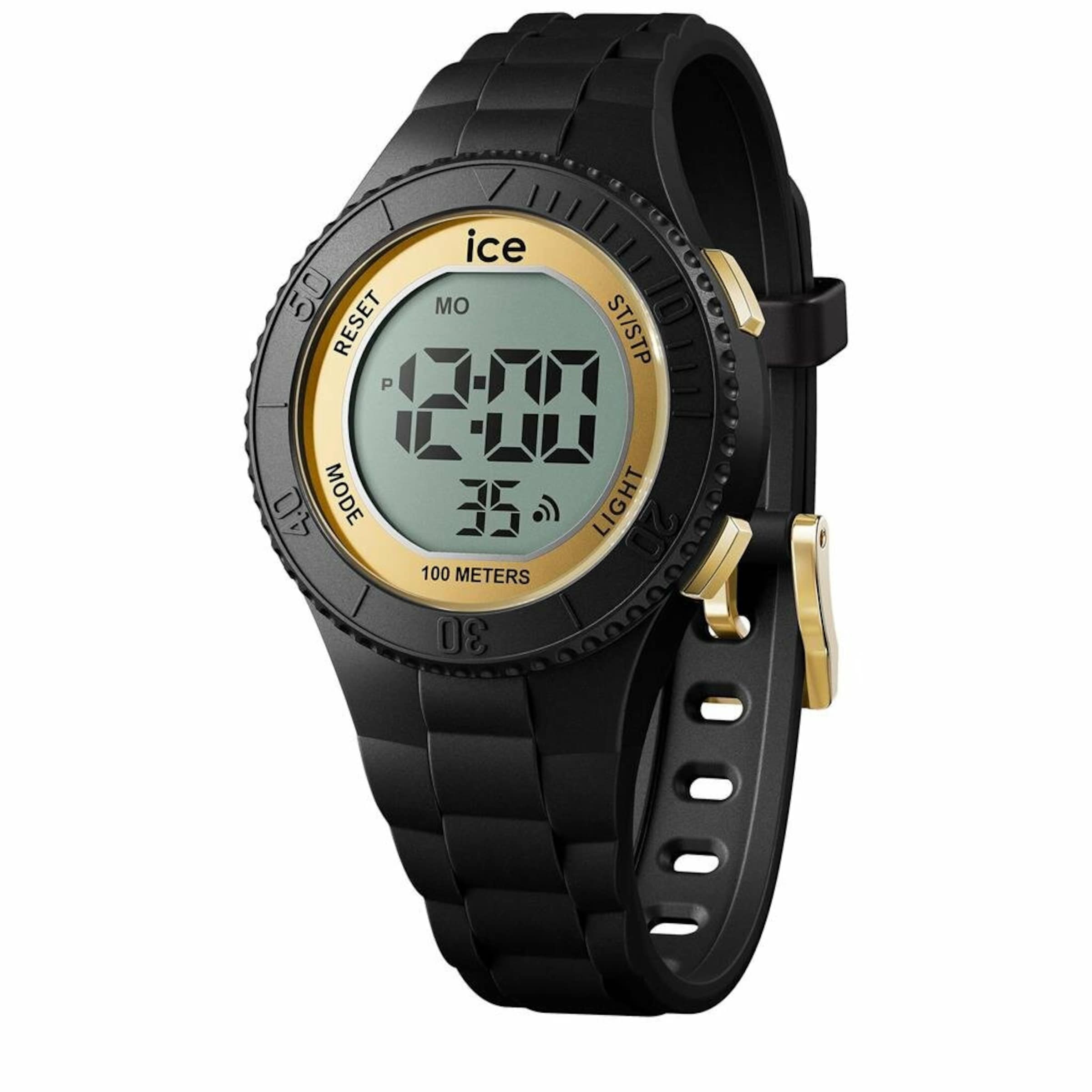 ICE WATCH Digital Watch in Black: front