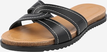 ESPRIT Mules in Black: front