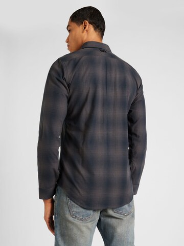 G-STAR Regular Fit Hemd 'Marine' in Schwarz