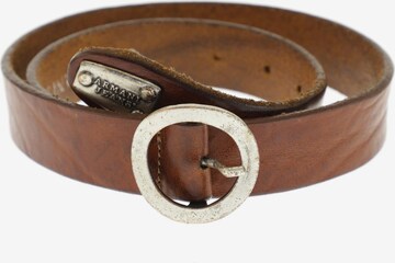 Armani Jeans Belt in One size in Brown: front