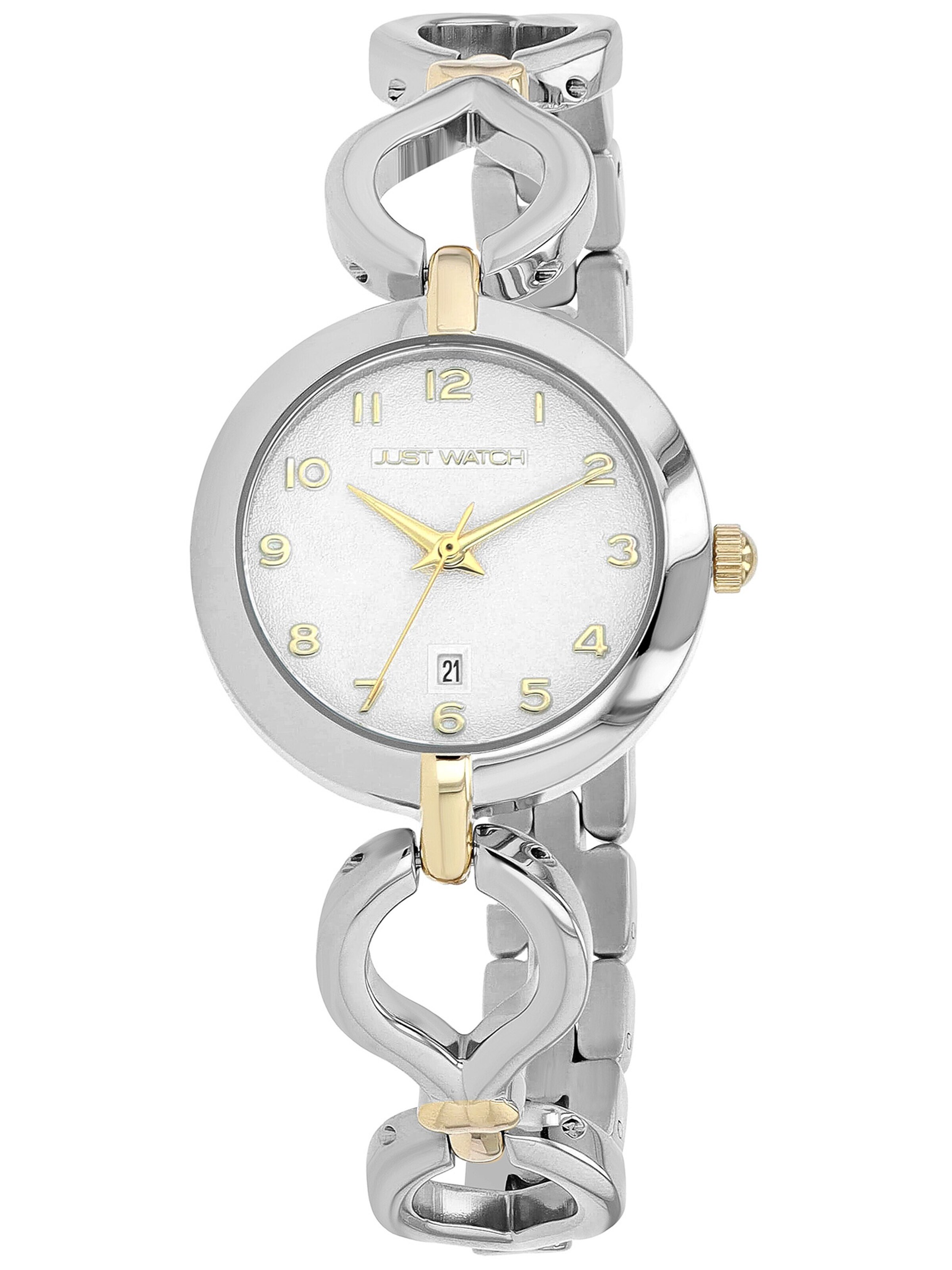 Just Watch Analog Watch 'Datumsanzeige' in Mixed colors