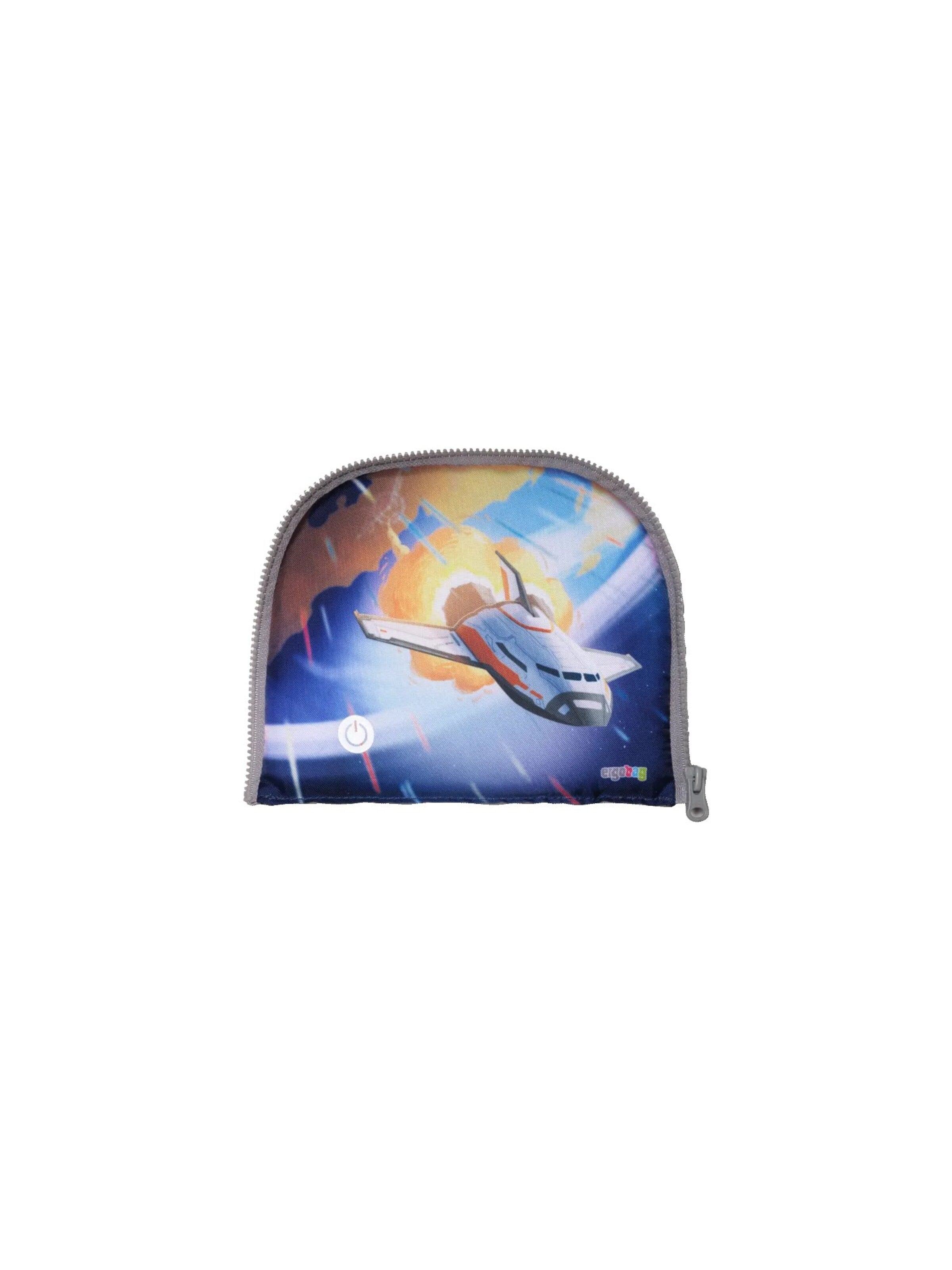 ergobag Bag 'LED Zippie LED Zippie' in Blue: front