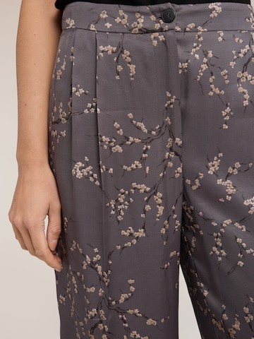 MOTIVI Wide leg Broek in Grijs