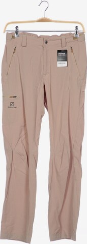 SALOMON Pants in XL in Beige: front