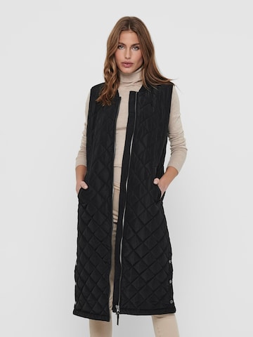 Gilet 'Jessica' ONLY en noir : devant