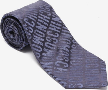 MOSCHINO Tie & Bow Tie in One size in Blue: front