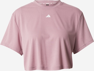 ADIDAS PERFORMANCE T-shirt fonctionnel 'Studio' en mauve / blanc, Vue avec produit