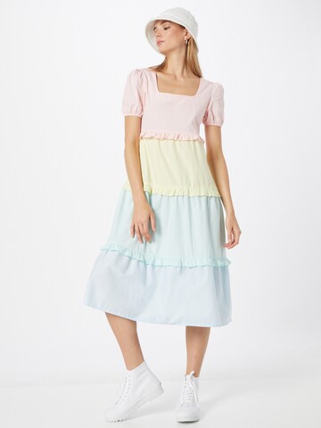 Daisy Street - Vestido de verão em mistura de cores