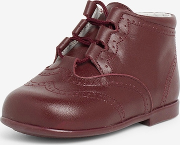 Pisamonas - Zapatos primeros pasos en rojo: frente