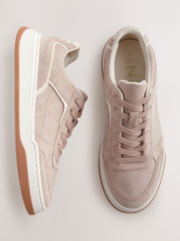 Sneaker low de la Next pe roz