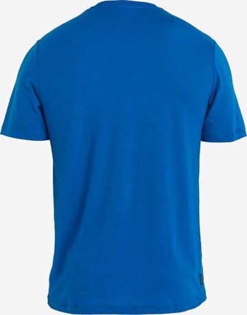 ICEBREAKER Shirt 'Natural' in Blauw