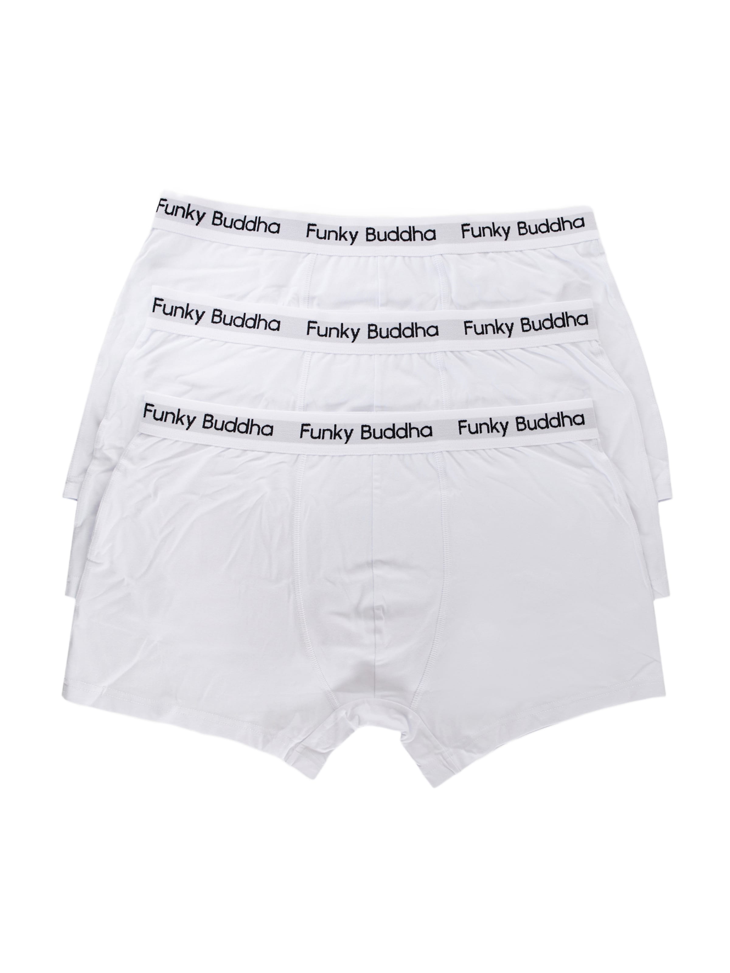 Funky Buddha Боксерки в бяло: отпред