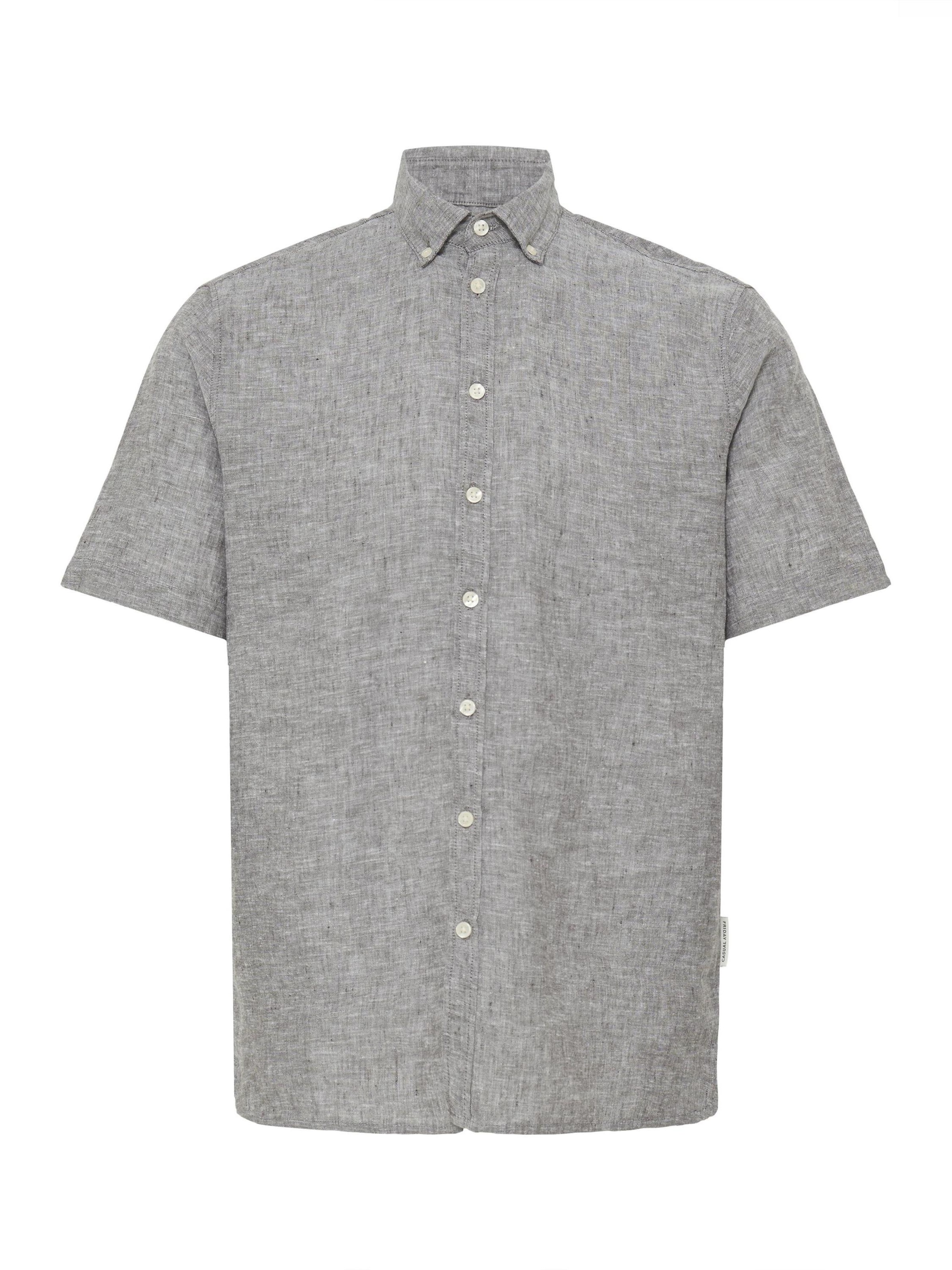 Regular fit Camicia 'CFAnton' di Casual Friday in grigio: frontale
