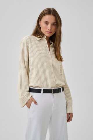 My Essential Wardrobe Blouse 'Jannie' in Beige: voorkant