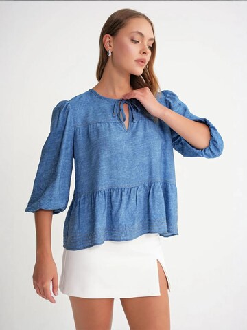 MixRay Blouse in Blue