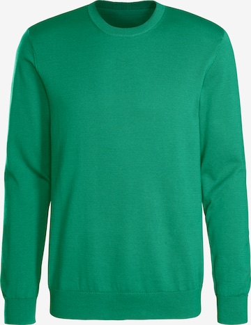 Pull-over H.I.S en vert : devant
