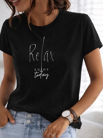 RMK Shirt 'Relax' in Black: front