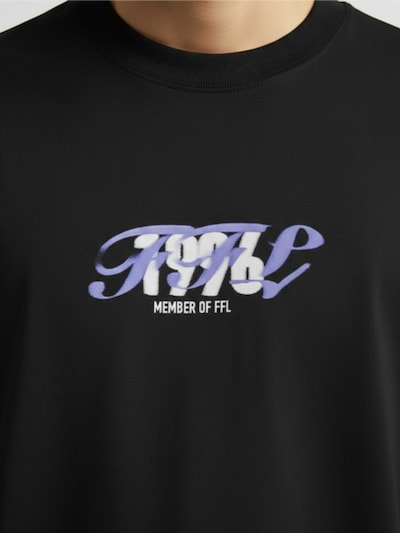 Farfromlove Sweatshirt '1996 TEE'‌‌‌ in M in schwarz, Produktansicht