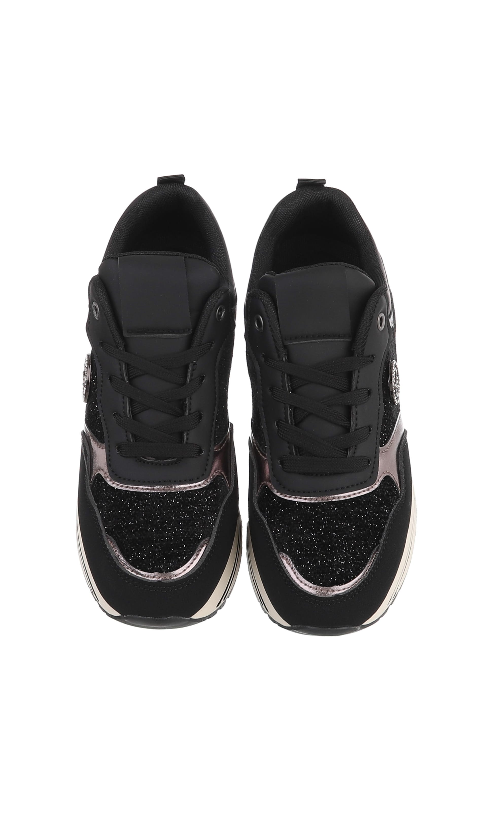 Ital-Design Sneaker in Schwarz